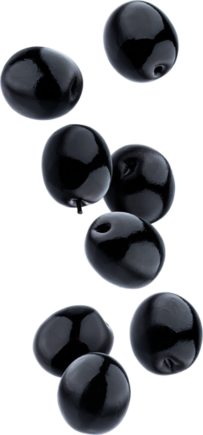 3D Black Olives 